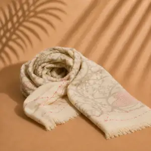 Scarf and Lotion set - Off-white