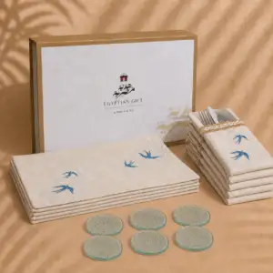 Dining Set - Birds and flowers